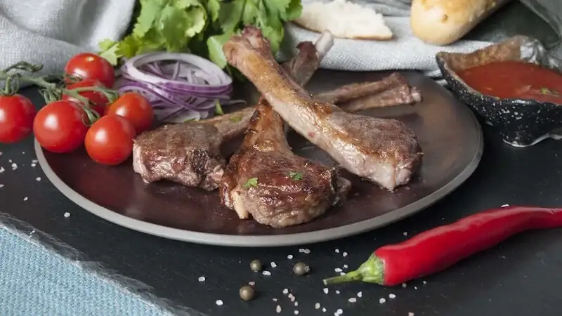 Шашлык из баранины (корейка)